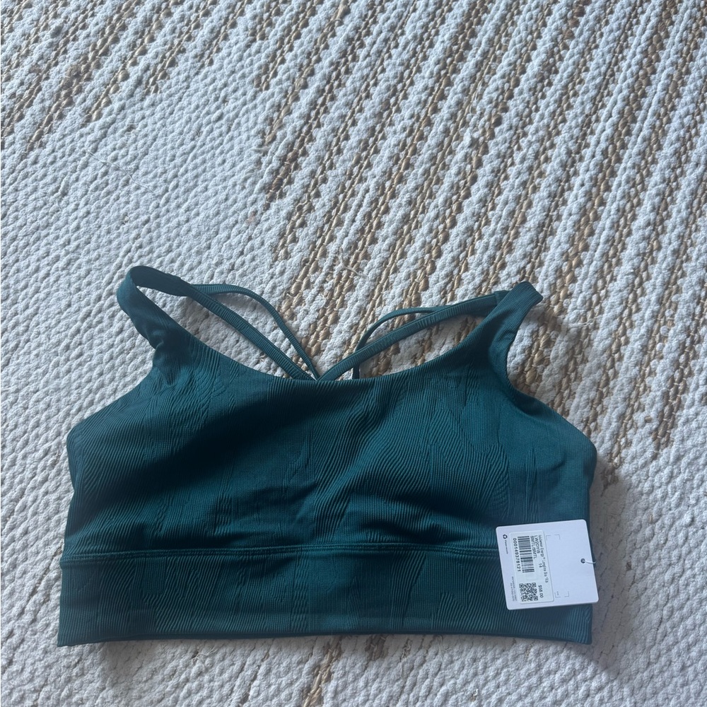Lululemon Athletica Teal Sports Bra